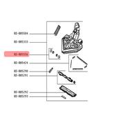 RS-RH5556. ROULETTES X 2 BROSSE ROWENTA