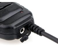 RS111 Talkie Walkie Haut-Parleur Microphone 2 Broches Compatible avec Talkie Walkie RT24 RT27 RT22 RT3S RT5 RT5R RT28 Baofeng UV-5R BF-888S Kenwood WOUXUN TYT (1 pcs)