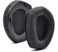 RS165 175 185 195 Coussinets de rechange en mousse compatibles avec casque sans fil Sennheiser HDR RS165, RS175, RS185, RS195 RF, épaisseur ajoutée (cuir synthétique enroulé)