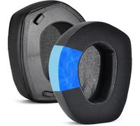 Rs165 175 185 195 Coussinets D'Oreille De Rechange En Mousse Compatible Avec Sennheiser Hdr Rs165, Rs175, Rs185, Rs195 Rf, Écouteurs Sans Fil Rf, Épaisseurs Ajoutées (Gel Soyeux Et[ECO5244304]
