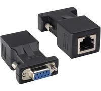Rs232 Db9 Vers Rj45 Convertisseur Rj45 Femelle Vers Db9 Port Série Adaptateur Rs232 Femelle Pour Ordinateur,Pda,Distance Transmission D'Imprimante Codes À Barres Câble Adaptateur(2[GBP6277294]