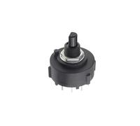 RS26 1 2 3 4 Position de pôle 12/6/4/3 Bande sélectionnable Commutateur rotatif de canal Commutateur rotatif à un étage Bande(Full axis 20mm,1 Pole 12,1PCS)