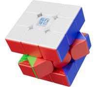 Rs3m V5 Speed Cube Magique 3x3x3,Magic Cube De Vitesse Sans Autocollant,Magnétique 3x3,Aux Entraînements De Compétition Et Aux Cadeaux D'anniversaire(Magnetic Dual-Adjustment Ver.).[Y1088]