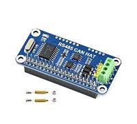 RS485 Can Hat pour Raspberry Pi 4B/3B+/3B/2B/B+/A+/Zero/Zero W/WH, Autoriser la Communication Longue Distance Via la Fonction RS485/CAN, Intégrée Contrôleur Can MCP2515 Via SPI Interface