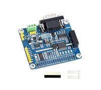 RS485 RS232 Hat pour Raspberry Pi RS485 RS232 Isolée Carte d'extension, Adoptant Schéma SC16IS752+SP3485, SP3232, Convertit SPI en RS485, RS232, Taux de Communication Jusqu'à 921600bps