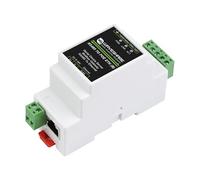 RS485 to RJ45 Ethernet Industrial Serial Server with POE Function, TCP/IP to Serial, RS485 ETH Bi-Directional Data Transmission, 6~36V Power Supply Or PoE (PoE Ethernet Port + Electrical Isolation)