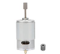 RS550 12 V Micro Moteur de Haute Vitesse pour Voiture Électrique Jouet Enfants Moto avec 2 pcs Tête de Dent(550-12000)