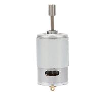 RS550 12 V Micro Moteur de Haute Vitesse pour Voiture Électrique Jouet Enfants Moto avec 2 pcs Tête de Dent(550-23000)
