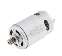 RS550 DC electronic starter 10.8V 12V 14.4V 16.8V 18V 21V 25V 21500-29000RPM with Single Speed 9 Teeth for Drill/Screwdriver Tools CZAOINCU(25V)