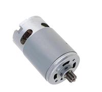 RS550 DC electronic starter 12V 16.8V 21V 25V 19500 RPM DC Motors Two-speed 9/11/12 Teeth High Torque Gear Box for Drill/Screwdriver NWPNLXEA(14 Teeth 25V)