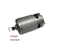 RS550 electronic starter 9 12 Teeth DC 9.6v 10.8v 12V 14.4V 16.8v 18V 21.6V 3.17mm IINKUEYK(14.4v 12Teeth 8.8mm)