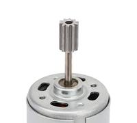 Rs550 Micro Moteur Haute Vitesse Moteur éLectrique De Voiture Pour Enfants Moto Vitesse Moteur Poussette Accessoires Avec TêTe D'Engrenage 2pcs (12V550-23000 rpm)
