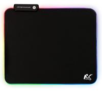 RS704 Gaming Mouse Pad with RGB LED Lighting and Non-Slip Rubber Underside,30 x 25 cm,Non-Slip,300 x 250 x 4 mm