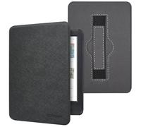 RSAquar Étui 6'' pour Kobo Clara Colour | BW | 2E, Tolino Shine Colour/Shine 5/4 avec Dragonne et Veille/Réveil Automatique, Noir