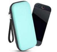 RSAquar Housse de Transport pour Nintendo Switch 2 2025 - Coque Rigide Antichoc et Étanche pour Switch 2 & Accessoires - Compacte avec 12 Emplacements Cartouches, Poche pour Manette Pro, Vert
