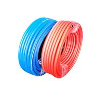 RSBFER Tuyau de soudage Double oxygène-acétylène 8 mm, Tuyau pour Chalumeau oxycoupeur pour la découpe et Le soudage du métal, Usage Industriel,5m