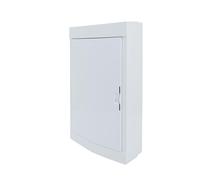 RSE Boîte de distribution en saillie avec porte blanche IP40 IK10 3 rangées 36 modules/PLE (unités d'espace)