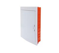 RSE Boîte de distribution encastrée avec porte blanche IP20 IK10 3 rangées 36 modules/PLE (unités d'espace)