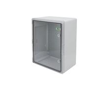 RSE Boîte de distribution étanche pour l'extérieur | IP65 | Boîtier en plastique ABS | Boîte électrique | Boîte électrique | Boîte de prise de jardin 300 x 400 x 220 mm