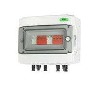 RSE Boîtier de raccordement solaire IP65 PHOTOVOLTAIK AC DC 1-2 TRINGS Protection contre la surtension Variantes 4. DC 2 cordes 12PLE T2 1000V