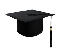 Rseuphiee Chapeau Diplômé, Chapeau d'étudiant Bachelor, Chapeau de Diplôme Unisexe, Chapeau d'étudiant Réglable, Toque Diplome Adulte, pour Les Fêtes de Remise des Diplômes