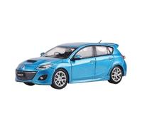 RSFIL 1:64 for Mazda 3 MPS échelle moulé sous Pression modèle Voiture Miniature véhicule en métal Jouet Voiture Fini Voiture Cadeau (Color : Blue)