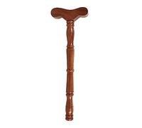 RSGM Danda/bâton de yoga en forme de T en bois pour mala jap méditation 48 cm de longueur