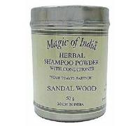 RSGM Magic Of India Shampooing en poudre au bois de santal avec après-shampoing - 50 g