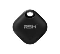 RSH Android Traceur Tag, éTiquettes De Suivi pour Bagages Compatibles Google Find Hub, Traceur Bluetooth pour CléS Et Localisateur D'Objets Sacs à Dos, Valises, Rechargeable, Noir (1 Pack, Type C)