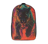 RSIUUODNF Black Panther Sac À Dos Avec Sacs À Dos Imprimés En 3D, Sacs À Dos De Voyage, Sacs À Livres, Sac D'école Pour Enfants 17inch