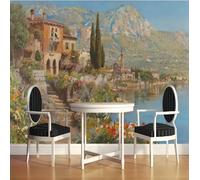 rskjdghshd Papier Peint 3D Personnalisé,Paysage,Bâtiment,Restaurant,Café,Décoration Murale D'Arrière-Plan 3D-400Cmx280Cm