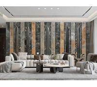 rskjdghshd Papier Peint Art Doré Moderne, Épée Rayée, Peinture En Marbre, Mur De Fond De Canapé TV, Chambre À Coucher, Salon, Salle D'étude,3D,430x300cm