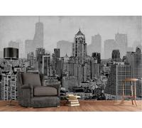 rskjdghshd Papier peint rétro abstrait, art urbain, décoration de salon, peinture murale, café, restaurant, 3D, 200 x 140 cm