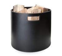 Ørskov Baril à bûches Ørskov noir avec points blancs
