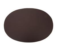 Ørskov Set de table Ørskov cuir ovale 47x34 cm Chocolat