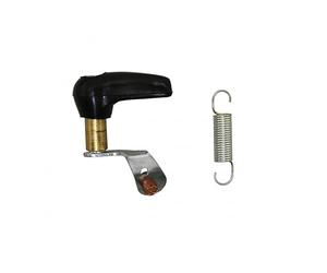 RSM Bouton Poussoir Interrupteur Lévier D'éclairage Complet Sur Capot Moteur Gris Pour Solex 3800