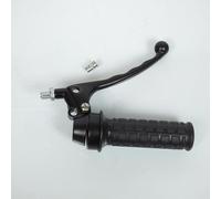 RSM Poignée accélérateur cocotte droite levier frein noir ressort pour moto cyclo vintage