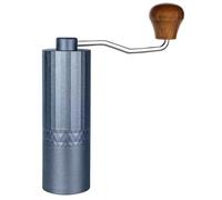 RSNMocha Moulin à café manuel - Moulin à café manuel - Broyeur à grains de café - Presse française - Broyeur à café épais avec manivelle en acier inoxydable portable (Bleu, L:156mm)
