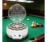 RSPPPJQ Machine de Nettoyage Automatique de Polissage de Boule de Piscine for 22 Boules, polisseuse électrique de Nettoyage de Boule de Billard de 180 W