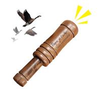 RSQGT Appel à Canards en Bois Personnalisé - Sifflet à Canards en Bois Massif Gravé sur Mesure pour Chasseurs, Cadeau de Chasse Unique pour Papa, Mari, Lui (Sifflet à Canard personnalisé)