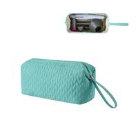 RSRSLEII Grand sac de rangement portable en coton matelassé avec poignée, convient pour Shark FlexStyle, sèche-cheveux Dyson Airwrap, fer à friser, trousse de voyage Revlon (bleu)