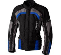 RST Alpha 5, veste textile imperméable S Noir/Gris/Bleu Noir/Gris/Bleu
