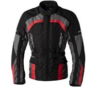 RST Alpha 5 Veste textile de moto, noir-gris-rouge, taille S pour homme