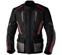RST Axiom Plus Airbag, veste textile imperméable L Noir/Gris/Rouge Noir/Gris/Rouge