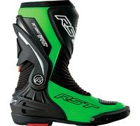 RST Moto – Bottes moto TracTech Evo D3O perforées – Noir/vert néon – Taille 44