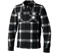 RST Brushed Chemise moto, noir-blanc, taille L pour homme