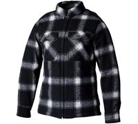 RST Brushed Chemise moto pour dames, Noir/Blanc, Taille XL