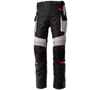 RST Endurance Pantalon textile de moto, Noir/Gris/Rouge, Taille 3XL