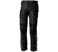 RST Endurance Pantalon textile de moto, noir, Taille M court