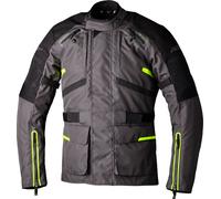 RST Endurance, veste textile imperméable M Gris Foncé/Noir/Jaune Néon Gris Foncé/Noir/Jaune Néon